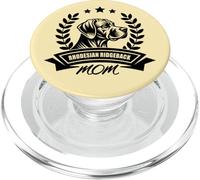 Rhodesian Ridgeback Mom - Banner and Ear Wreath on Chest PopSockets PopGrip for MagSafe