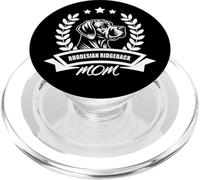Rhodesian Ridgeback Mom - Banner and Ear Wreath on Chest PopSockets PopGrip for MagSafe