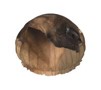 Rhodesian Ridgeback,Shower Cap Nightcap Double Layer Waterproof Elastic Bath Cap Reusable Hair Cap