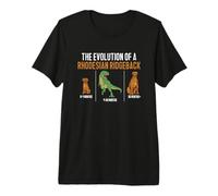 Rhodesian Ridgeback, The Evolution of A Rhodesian Ridgeback Premium T-Shirt