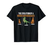 Rhodesian Ridgeback, The Evolution Of A Rhodesian Ridgeback T-Shirt