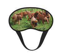 Rhodesian Ridgebacks Dogs Puppies Pets Family, Full Eye Covers Light Blocking Eye Masks Blackout Sleep Eye Muffs