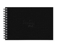 Rhodia 116145C - Rhodia Touch Watercolor Book, 300g fine grain 100% cotton paper - A5 landscape, 40 pages full hardcover