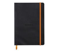 Rhodiarama Soft Cover Notebook 160 Pages A5 Black