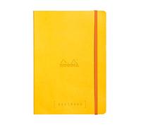 RHODIA 117756C - Notebook Bullet Journal Goalbook Daffodil A5 14.8 x 21 cm - Dotted - 240 pages Ivory 90 g/m² paper - 2 Ribbons, Elastic closure - Leatherette