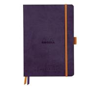 Rhodia 117825C - Rhodiarama Goalbook Souple Aubergine A5 240 Pages dot Papier Ivoire 90g