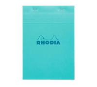 Rhodia 16295C stapled note pad Colours N°16 - A5 14,8x21cm - Small Squares - 80 F Detachable - 80g/m² paper - Ast covers - Pack of 10 - Random Colour