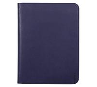 RHODIA 168120C - Briefcase Rhodiarama Midnight Blue - for Notepads and Notebooks A4 or A4+ | Dimensions Closed 25.5x34 cm - Pocket for Tablet - Premium Faux Leather