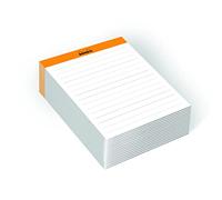 RHODIA 194047C - Memo Pad N°13 Orange - A6 11.5 x 16 cm - Ruled - 240 Sheets 80g/m - Practical and Compact - Rhodiatime Collection