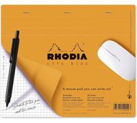 RHODIA 19410C - Notepad Mouse Pad Clic Bloc Orange - 19x23 cm - Small Tiles - 3