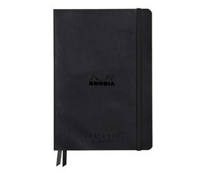 Rhodia 194440C - Goalbook Creation Black Rigid Notebook - A5 15.5X21X2 Cm - Dotted Dot - 160 Pages Clairefontaine Maya Smooth