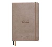 Rhodia 194441C - Goalbook Creation Rigid Notebook Taupe - A5 15.5X21X2 Cm - Dotted Dot - 160 Pages Clairefontaine Maya Smooth