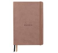 Rhodia 194444C - Goalbook Creation Rigid Notebook Rosewood - A5 15.5X21X2 Cm - Dotted Dot - 160 Pages Clairefontaine Maya Smooth