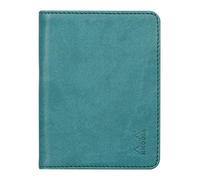 RHODIA 211004C - Notebook and Document Holder Rhodiarama N°11 Peacock - for Notepads or Notebooks of A7 Format (7.4 x 10.5 cm) - Premium Italian Faux Leather - Rhodiarama Collection