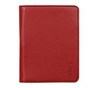 RHODIA 211007C - Notebook and Document Holder Rhodiarama N°11 Poppy - for Notepads or A7 Size Notebooks (7.4 x 10.5 cm) - Premium Italian Faux Leather
