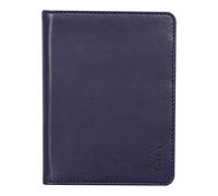 RHODIA 212005C - Rhodiarama Notepad and Document Holder Booklet N°12 Midnight Blue - for Notepads or B7 Format Notebooks (8.5x12 cm) - Premium Italian Faux Leather - Rhodiarama Collection