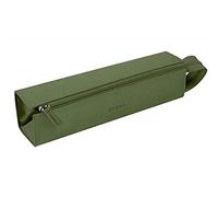RHODIA 319031C - Pencil case Rhodiarama Sage - 23x5x5 cm - Flat opening for use as a pencil case - Faux leather - Storage for pens, pencils, markers, small supplies