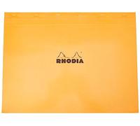 Rhodia A3+ Head Stapled Pad, No38, Square Ruling - Orange