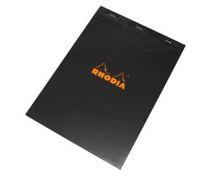 Rhodia A4 5/5 Square Grid 160 Page Staplebound Paper Notebook Pad Design Maths