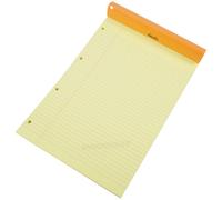 Rhodia A4 Legal Pad Yellow Feint Ruled Margin Punched Paper Notepad Memo Book