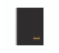 Rhodia Black A5 Wirebound Business Book (3 Pack)