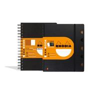 Rhodia Exabook A5+ with Refill 160 Pages Small Squares