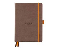 Rhodia Hardcover Goal Book, A5, Dot - Chocolate