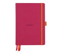 Rhodia Hardcover Goal Book, A5, Dot - Raspberry