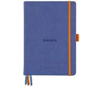 Rhodia Hardcover Goal Book, A5, Dot - Sapphire Blue