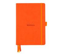 Rhodia Hardcover Goal Book, A5, Dot - Tangerine