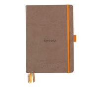 Rhodia Hardcover Goal Book, A5, Dot - Taupe