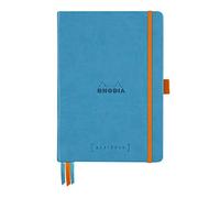 Rhodia Hardcover Goal Book, A5, Dot - Turquoise Blue