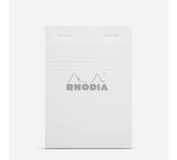 Rhodia : No.13 Basics Grid Pad : White Cover : 80 Sheets : A6