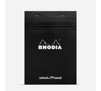 Rhodia : No.16 Basics Dot Pad : Black Cover : 80 Sheets : A5