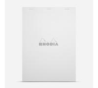Rhodia : No.18 Basics Grid Pad : White Cover : 80 Sheets : A4