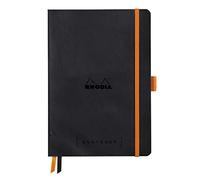 Rhodia Softcover Goal Book, A5 , Dot - Black