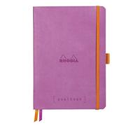Rhodia Softcover Goal Book, A5 , Dot - Lilac