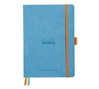 Rhodia Softcover Goal Book, A5 , Dot - Turquoise Blue