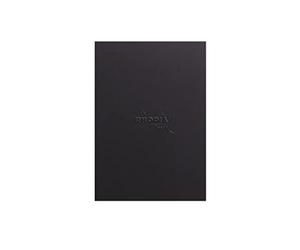 RHODIA TOUCH 116186C - Mixed Media Pad - A6+ portrait - Paint'On extra-white 250 gsm multi-technique paper - 20 detachable microperforated sheets - Black cover
