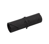 RHODIA TOUCH 116192C - 2 in 1 Sleeve Roll - Black canvas printed open size 45 x 30 cm - Compartmented tool pocket with flap - Removable case - Strap closure