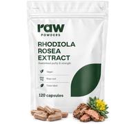 Rhodiola Rosea Capsules 500mg - 120 Capsules - Stress & Energy Support | High Strength Rhodiola Rosea Standardized to 3% Salidrosides | Vegan Supplement, No Fillers | Raw Powders