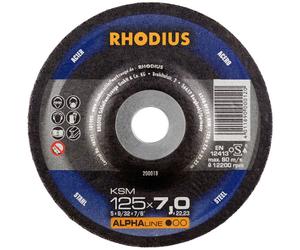 Rhodius 200090 Grinding disc 230mm 22.23mm Steel 1pc Diamond Discs
