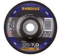 Rhodius 200213 RS2 Grinding Disc Dia 125mm Bore 22.23mm Steel 1 piece
