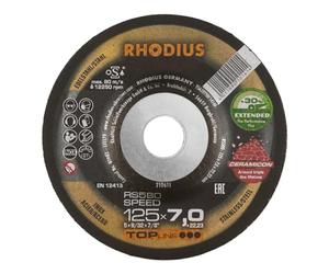 Rhodius 210611 RS580 SPEED Deburring Disc with Offset Hub 125 mm 22.23 mm 1 Piece
