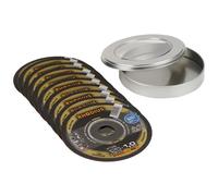 Rhodius 210745 XT38 Cutting Disc 115mm 10 Pieces Stainless Steel &...