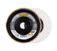 Rhodius 211314 LGA ALU PACK Fächerschleifscheibe Durchmesser 125mm Bohrungs-Ø 22.23mm 5St.