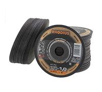 RHODIUS Cutting Disc XT 70 125 x 1.0 x 22.23 mm Stainless Steel Alpha Pack of 100