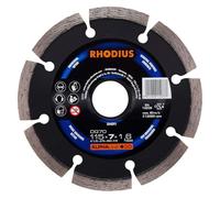 RHODIUS DG70 Diamond Cutting Disc for Concrete Diameter 115 mm for Angle Grinder and Location-Safe Cutting and Grinding Machines 1 Piece