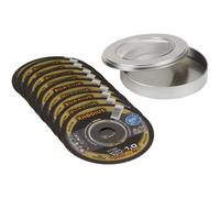Rhodius XT38 Cutting Disc 125mm 10 Pieces Extra Thin Stainless Steel