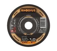 RHODIUS XT70 125x1.0x22.23mm 1 Tin Can of 10